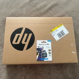 HP Laptop with TeamGroup 256GB microSD Card